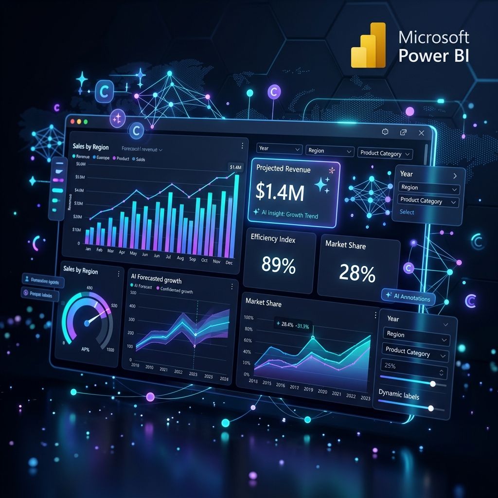 Copilot in Power BI Dashboard Development