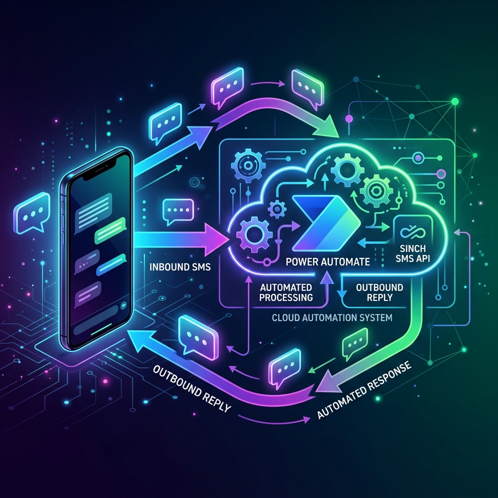 Two-Way SMS Automation with Sinch and Power Automate